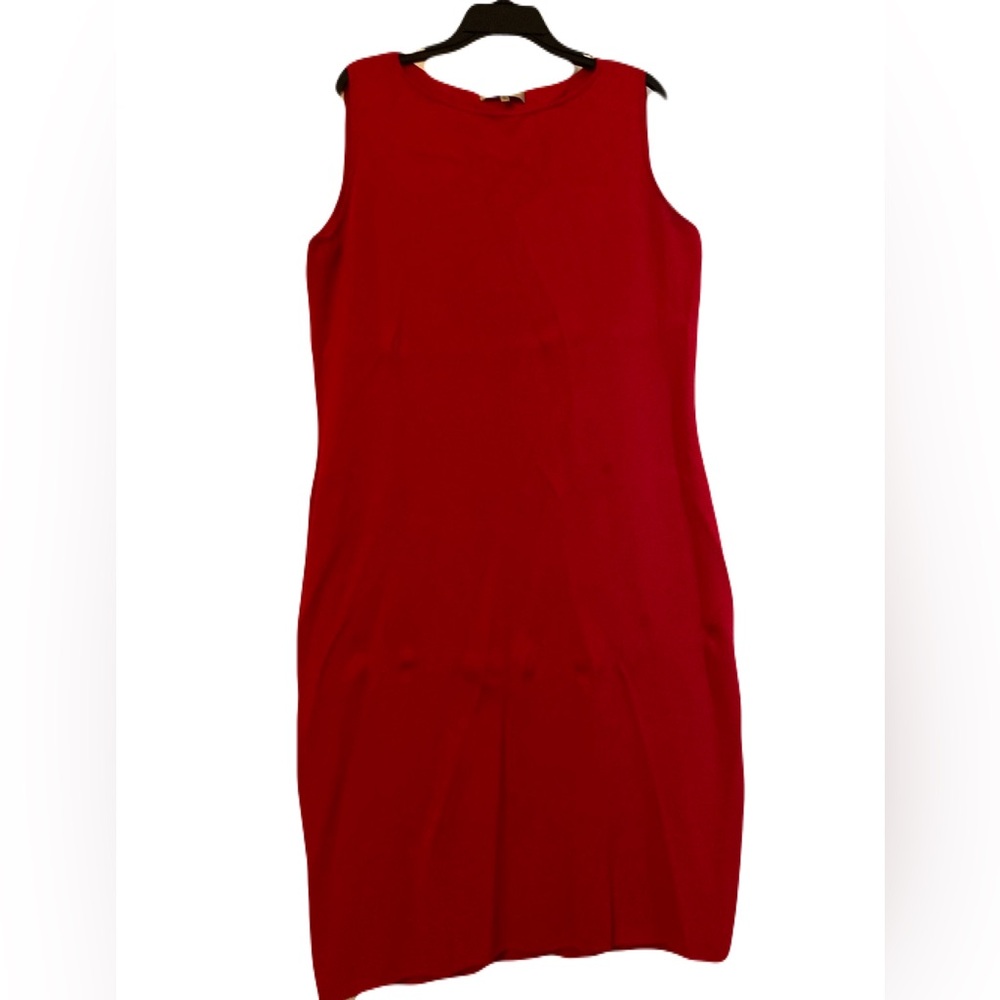 Jones New York Vibrant Red Mini Dress